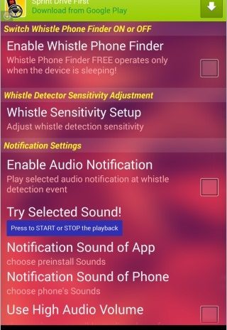 Whistle Phone Finder 让您通过口哨来定位您的手机 [Android]