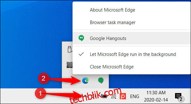 如何在 Microsoft Edge 关闭时阻止后台应用程序运行