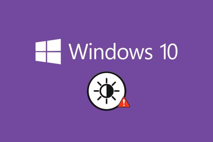 修复 Windows 10 亮度不工作