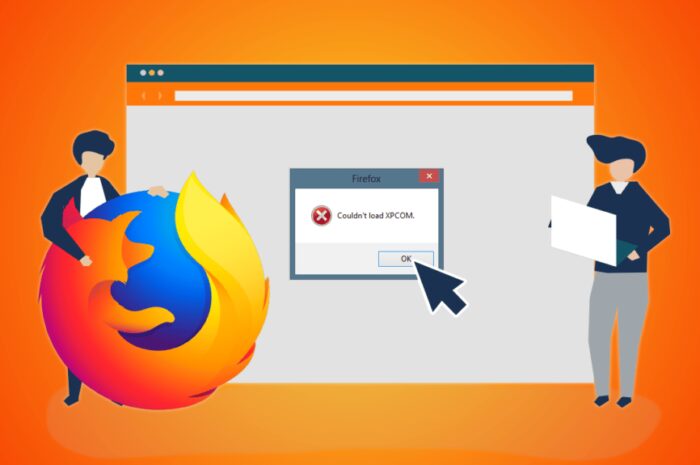 修复 Mozilla Firefox 无法在 Windows 10 上加载 XPCOM 错误