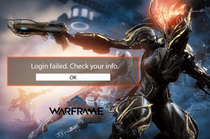 修复 Warframe 登录失败检查您的信息