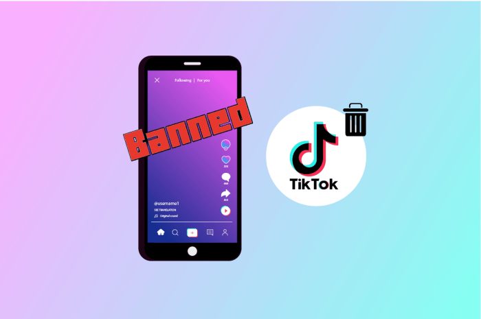 如何删除被禁止的 TikTok 帐户