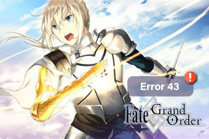 修复 Android 上的 Fate Grand Order 错误 43