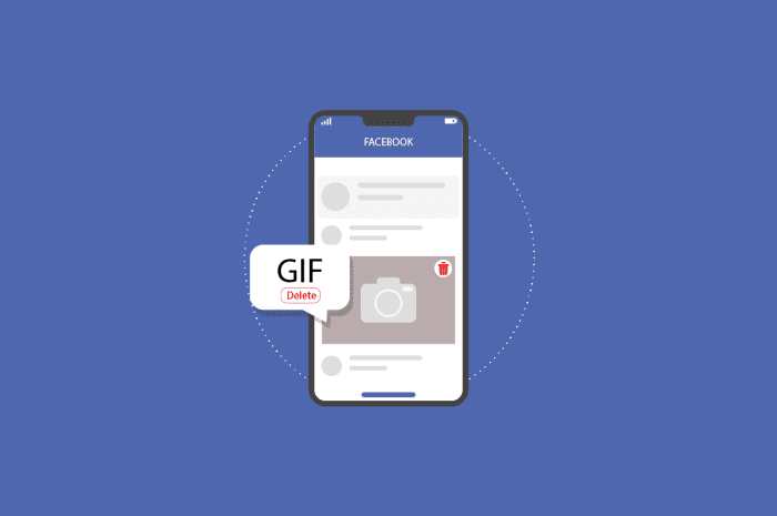 如何在 Facebook 评论上删除 GIF