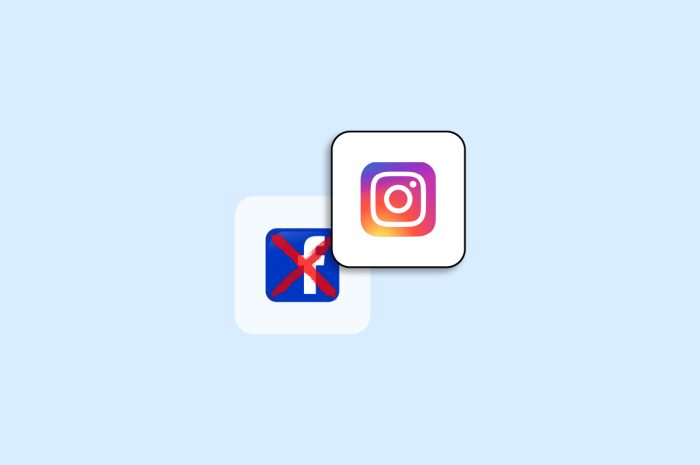 您可以删除 Facebook 并保留 Instagram 吗？