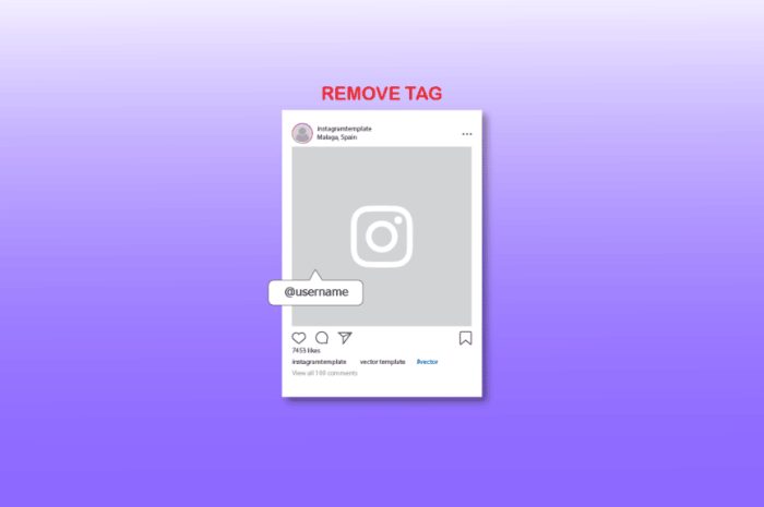 如何在 Instagram 帖子上取消自己的标签