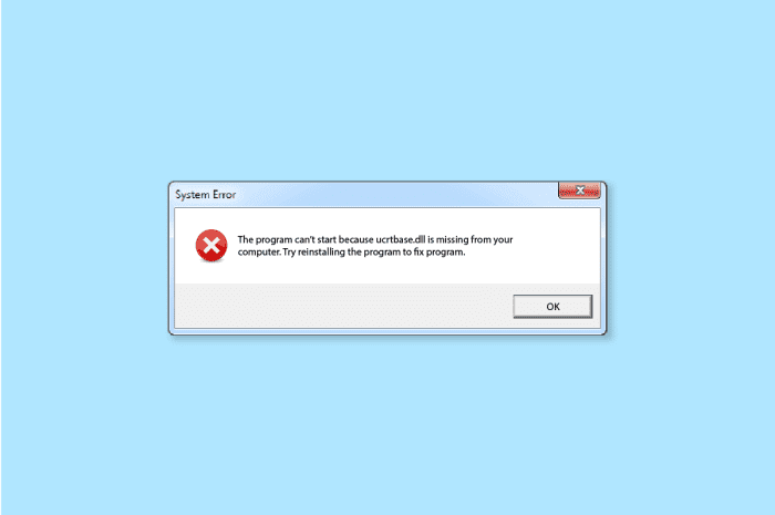 修复 Windows 10 上未找到 Ucrtbase.dll 错误