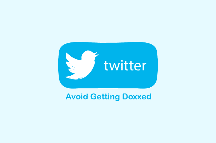 如何避免在 Twitter 上被 Doxxed