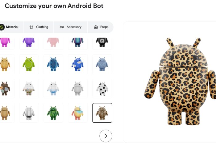 您现在可以创建自己的自定义 Android 吉祥物